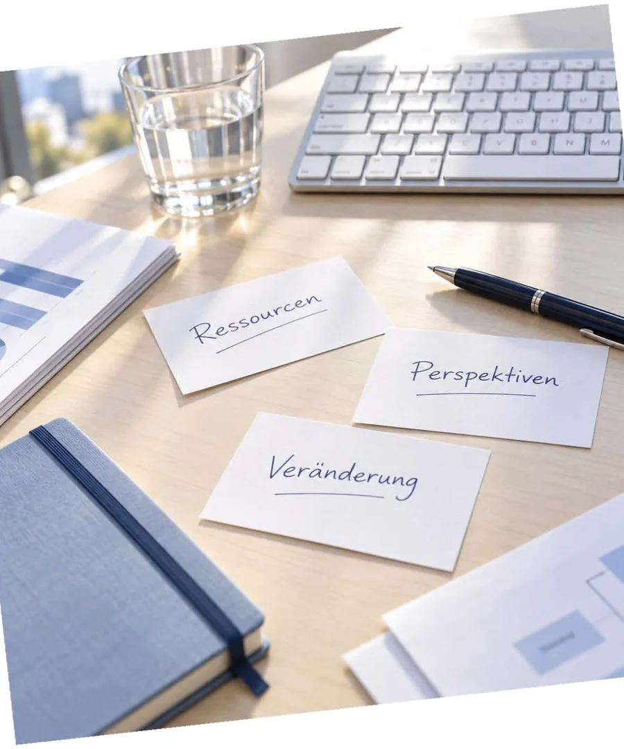 Karten mit Ressourcen, Perspektiven und Veränderung